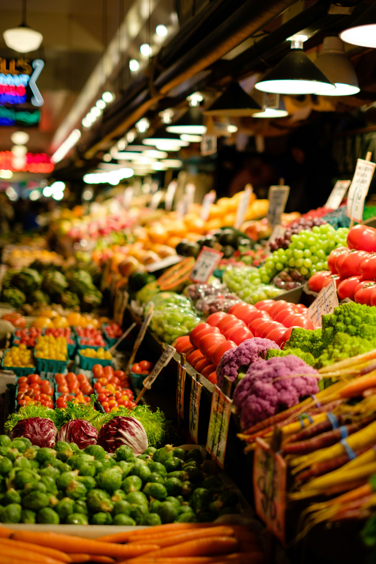 Marché & terrasses